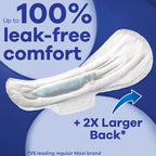Always Maxi Feminine Pads for Women, Size 5 Extra Heavy Overnight Absorbency, with Wings, Unscented, 36 Count