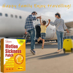Motion Sickness Patches for Cruise,Car,Bus,Ships,Airplane,Park Rides - Non-Drowsy - Travel Essentials for Adults and Kids (56 Co