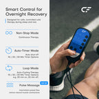 CF-1 Cold Therapy Machine for Knee Surgery Recovery, Quiet Ice Therapy System for Home Bedside Overnight Use with Programmable T
