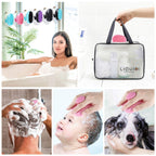 Scalp Massager Shampoo Brush, Hair Scalp Scrubber Shower Hair Brush Head Massager for Stress Relax Hair Growth, Dandruff Brush S