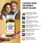 Femnergy Perimenopause Support Gummies for Women - Menopause Relief Estrogen & Hormone Balance Supplement with Black Cohosh Chas