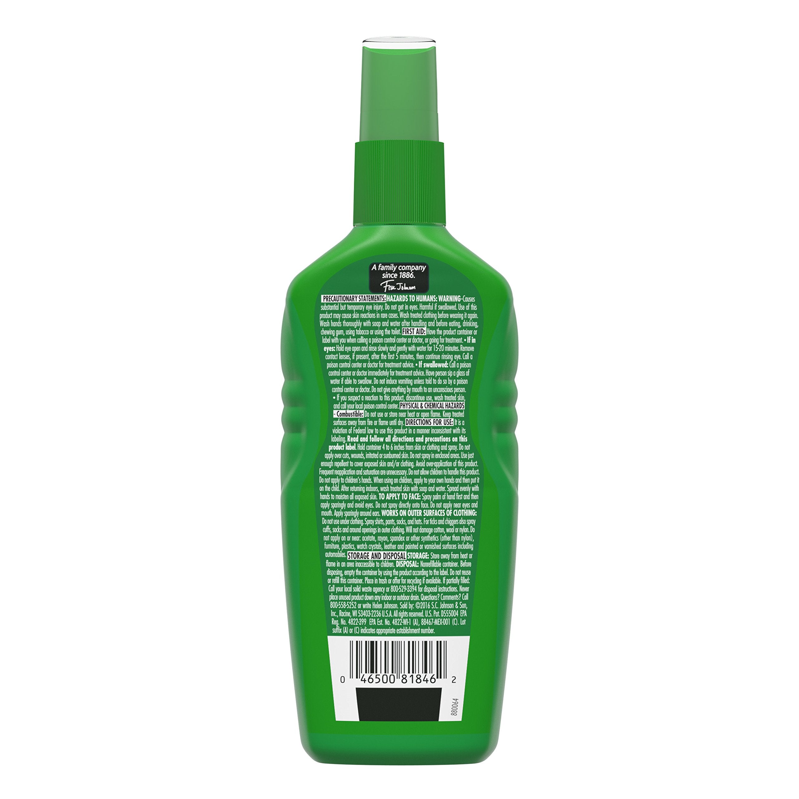 OFF! Deep Woods Sportsmen Insect Repellent Spritz, Bug Spray with Long Lasting Protection from Mosquitoes, 6 oz