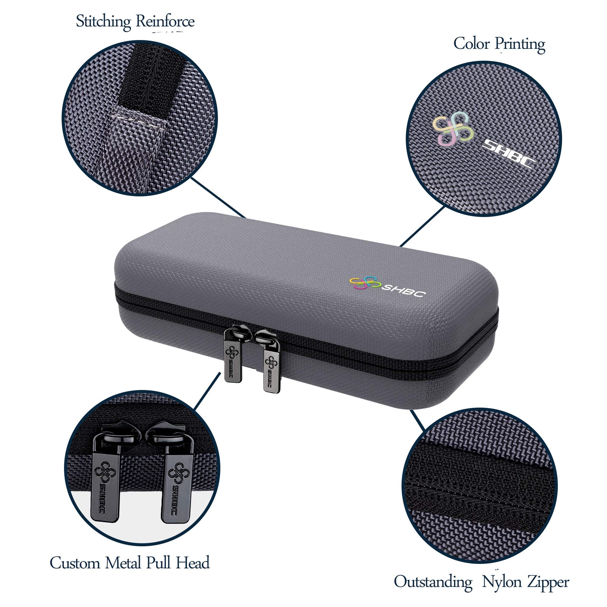 SHBC Insulin Cooler Travel Case for Diabetic Organize Medication Insulated Cooling Bag with 2 Ice Packs Gary