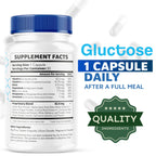 (2 Pack) Gluctose Advanced Blood Support, Gluctose, Gluctose - Advanced Blood Support Supplement, Gluctose Supplement Support Ca
