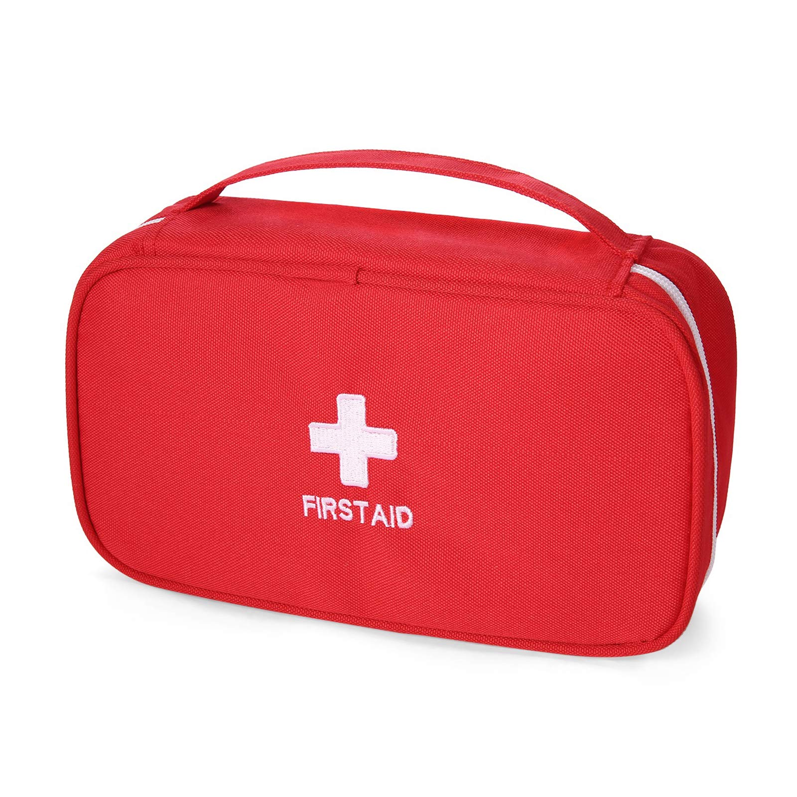 Ellsang First Aid Bags Empty, Portable Travel Medicine Bag for Camping Hiking Vehicle Motorcycle, Empty First Aid Bag for Home E