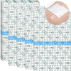36 Sheets Adhesive Waterproof Bandage Cover Transparent Stretch Bandage Film Dressing Clear Shower Protector Film Large Disposab