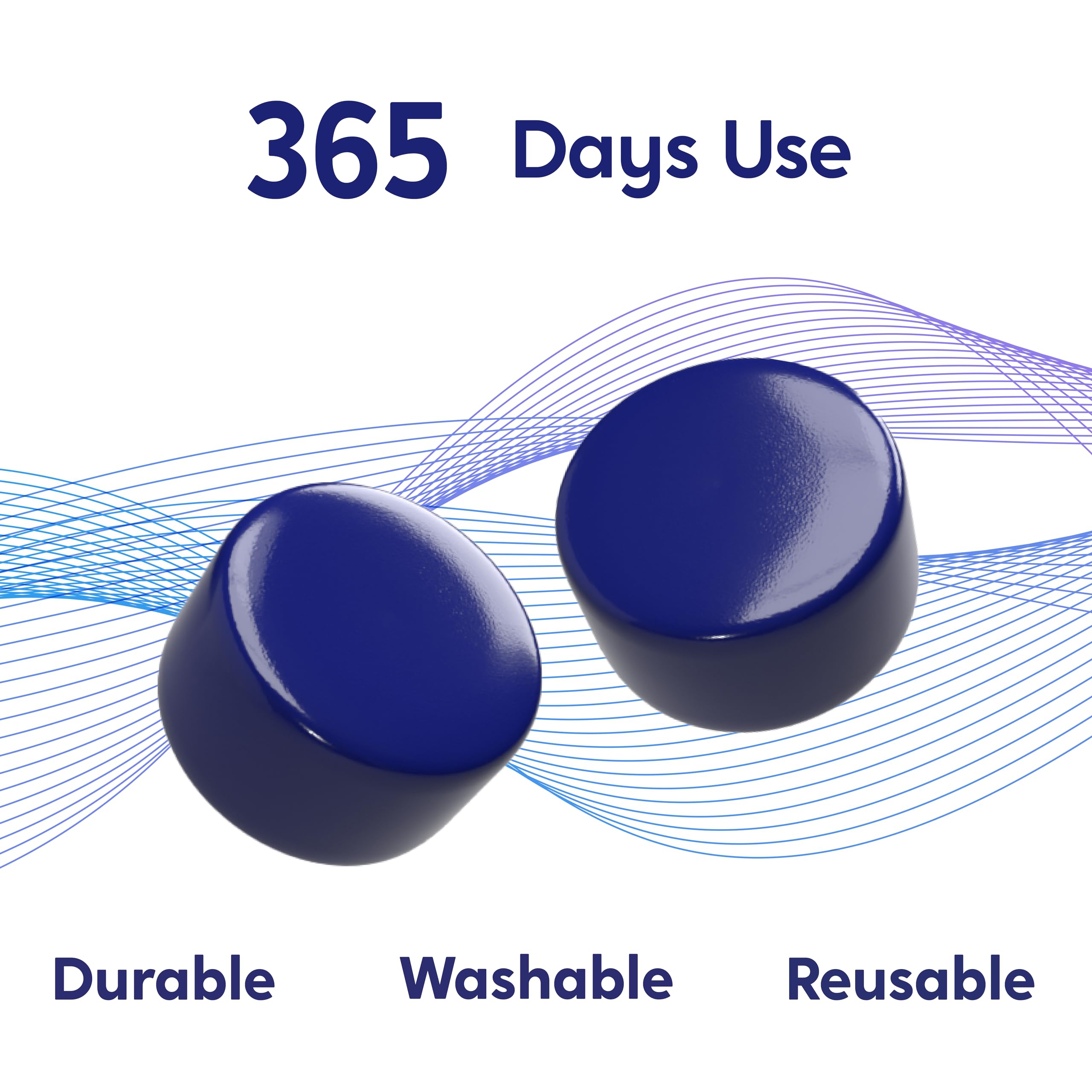 Silicone Ear Plugs for Sleeping by Soundbloc - 1 Year Supply (6 Pairs) - Custom Ear Plugs, Earplugs for Swimming, Soft Ear Plugs