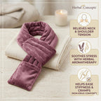 Warming Scarf for Soothing Hot/Cold Aromatherapy, Winter Warm Scarves with Pocket