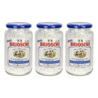 Brioschi [Pack 3 Italian Lemon Flavored Refreshing Effervescent | Digestive Aid, Heartburn, Upset Stomach, Acid Indigestion | Gl