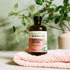 Banyan Botanicals Bronchial Support - Organic Herbal Syrup for Children & Adults - Soothing Respiratory Support Formula with Lic