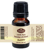 Fabulous Frannie Happy 100% Pure, Undiluted Essential Oil Blend of Bergamot, Grapefruit & Ylang Ylang 10ml (Pack of 1)