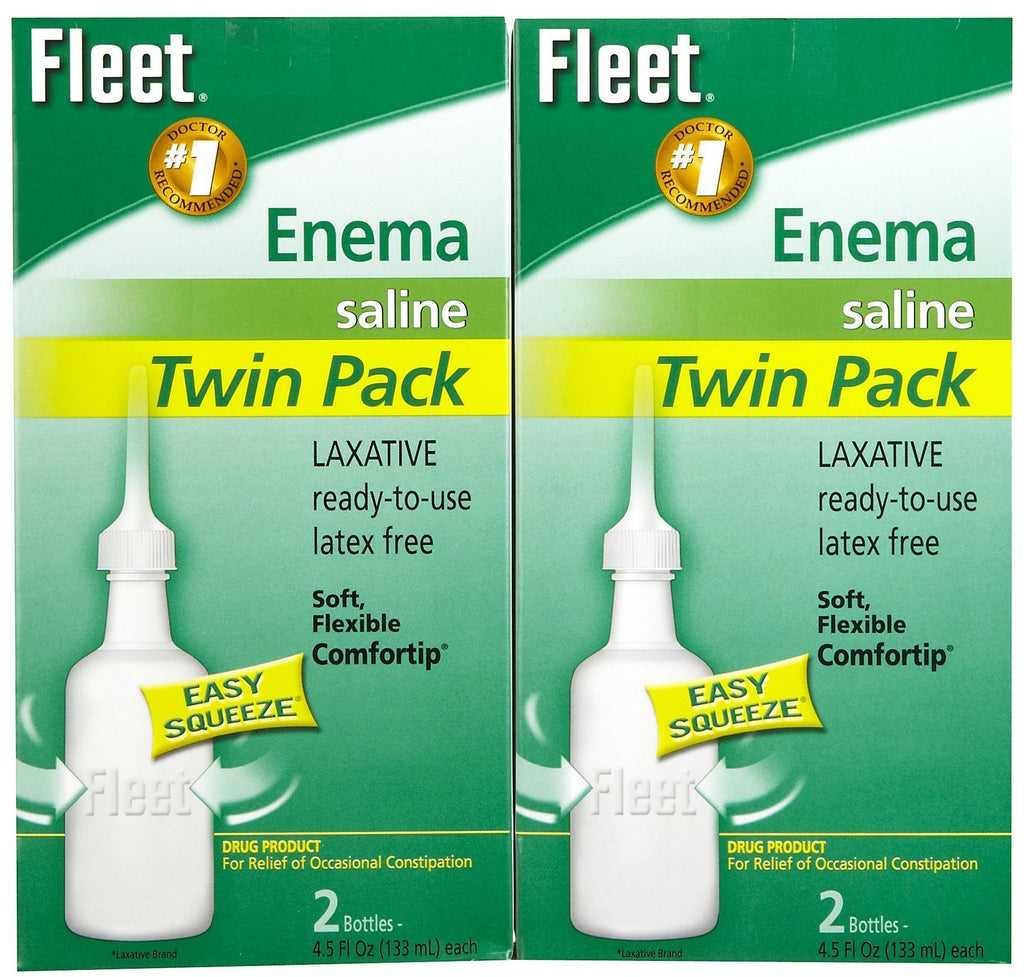 FLEET Adult Enema Twin Pack, 2 pk