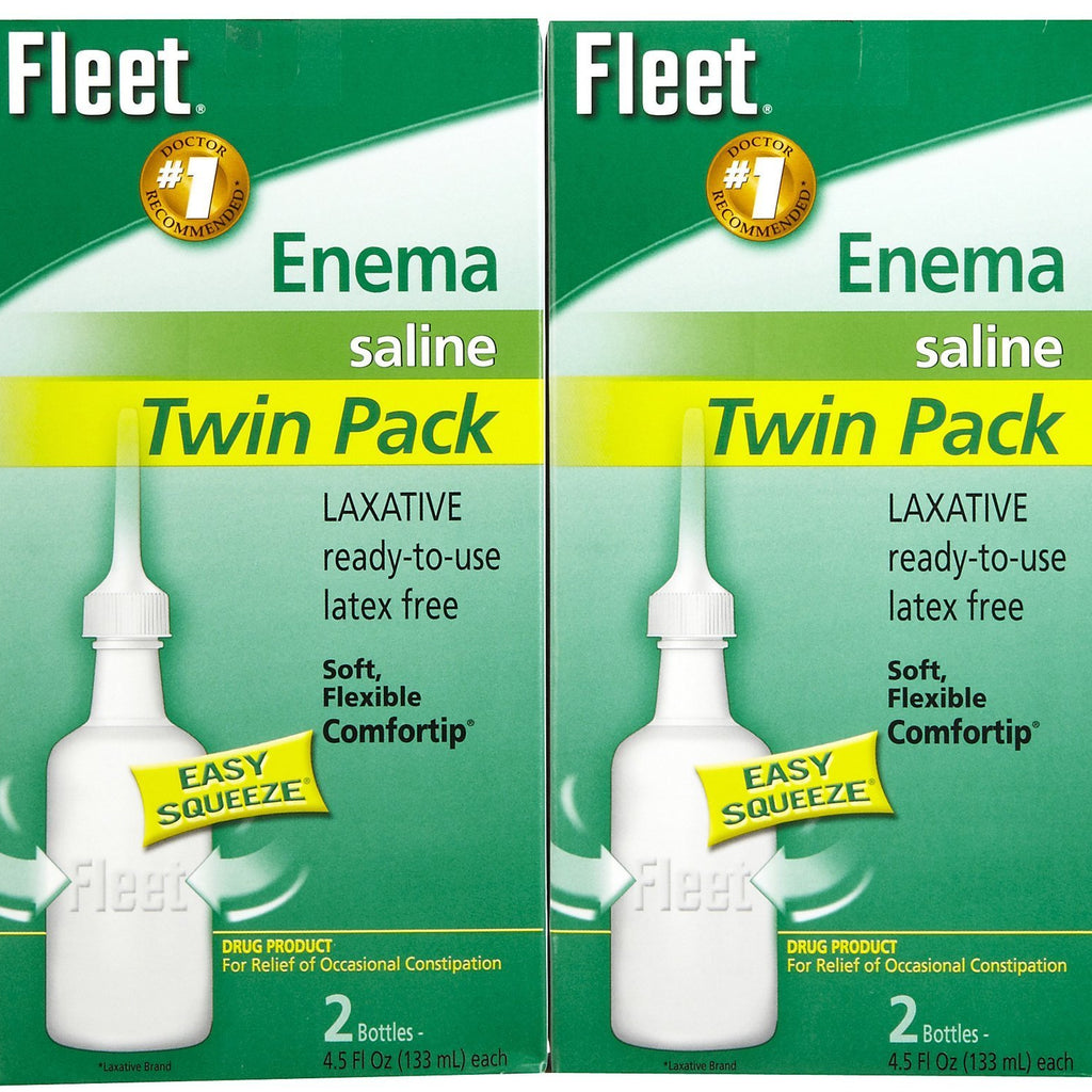 FLEET Adult Enema Twin Pack, 2 pk