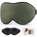 LitBear Sleep Mask for Men Side Sleeper, Sleeping Mask for Women Light Blocking, 3D Contoured Cup Eye Mask Sleeping, Soft Lightw