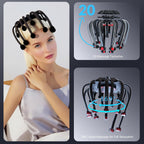 MEDAMOC Electric Scalp Massager, 360 Octopus Head Massager Automatic 5 Modes Scalp Stress Relax Device