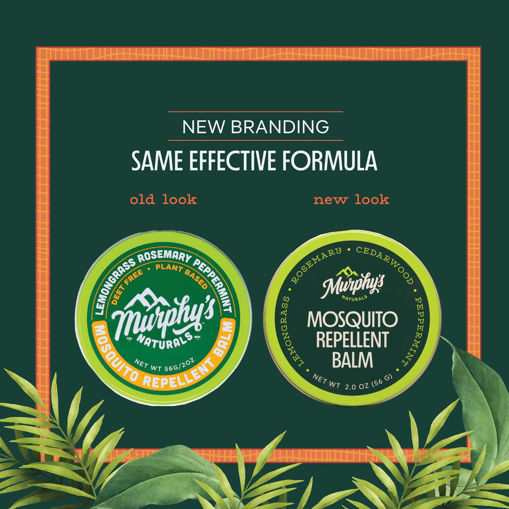 Murphys Naturals Mosquito Repellent Balm for Outdoor Patio, Hiking, Camping, Plant-Based Ingredients Cedarwood, Lemongrass and