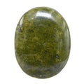Vesuvianite Crystals and Healing Stones - Large Palm Stone Crystals Piedra - Crystal for Good Luck, Balanced Positive Energy, Me
