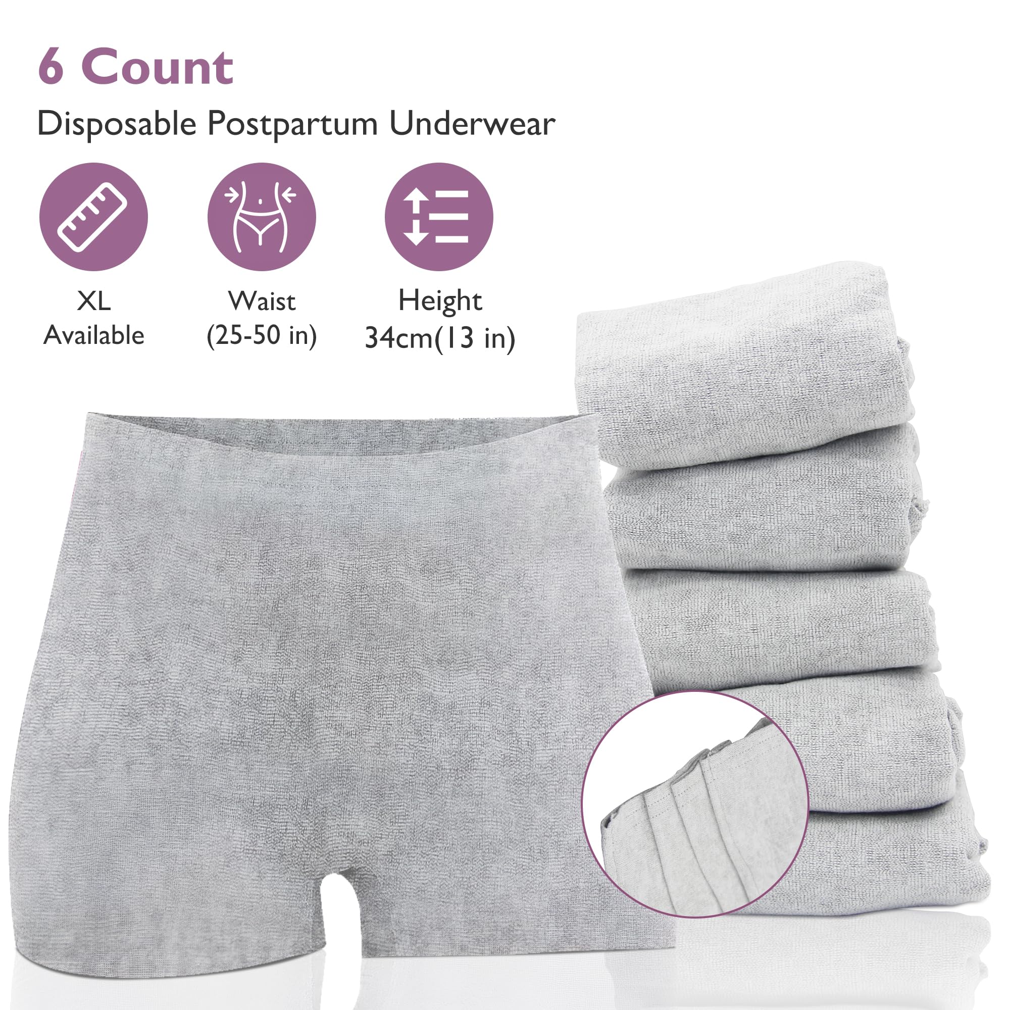 Postpartum Essentials Recovery Kit: Labor Delivery Post Partum 13 PCS Recovery Mom Care Set - Upside Down Peri Bottle | XL Dispo