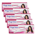 Prega News Advance Test Kit, Rapid Single Step Pregnancy Test Kit Device, 99% Accurate Results In 3 Mins, Pack Of 5