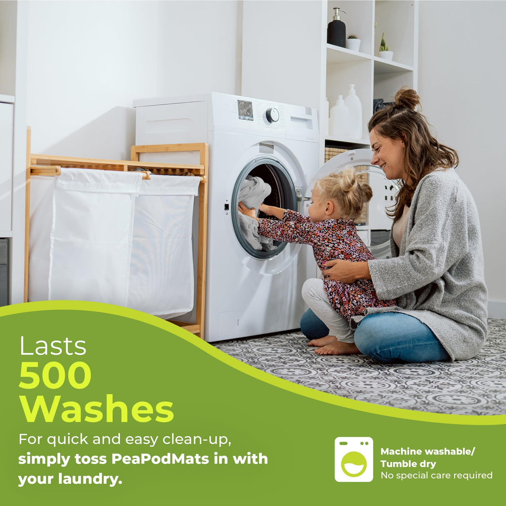 PeapodMats Chair Pads for Incontinence | Washable, Waterproof Chair & Bed Incontinence Pads | Suitable for Kids, Adults, Elderly