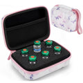 Teenyyou 6 Slots Insulin Peptide Fridge Carrying Case Butterfly Vial Holder Storage Protector Bag, Fits Standard 10ml Vials, Ins
