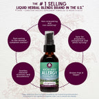 WishGarden Herbs Kick-Ass Allergy for Pregnancy - Plant-Based Herbal Allergy Supplement w/Nettle Leaf, Echinacea & Yerba Santa,