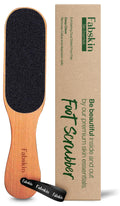 Fabskin Wooden Foot Scrubber For Dead Skin | Dual Sided Foot Filer | Callus Remover | Feet Scraper