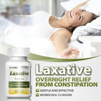 HealthA2Z Laxative Bisacodyl 5mg | 250 Counts | Gentle and Fast Overnight Relief for Constipation