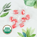 Quantum Health USDA Organic Cough Relief Lozenges|Bing Cherry|Natural Menthol Cough Suppressant|Soothes Sore Throat|USDA Organic