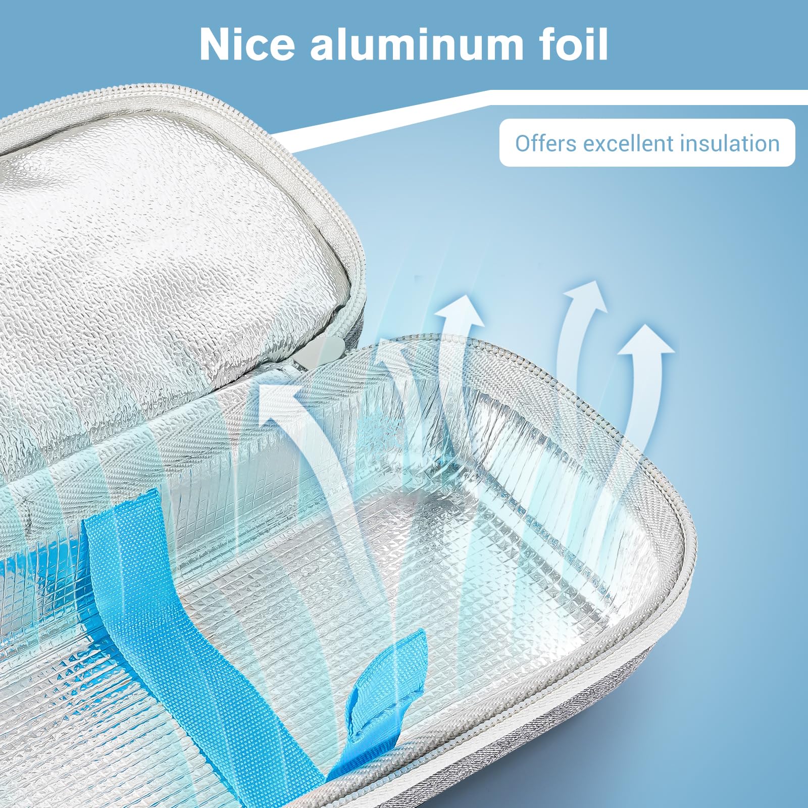 ProCase Insulin Cooler Travel Carrying Case, Portable Diabetes Cold Medication Organizer with Ice Brick, Upgraded Chill Pill Ins