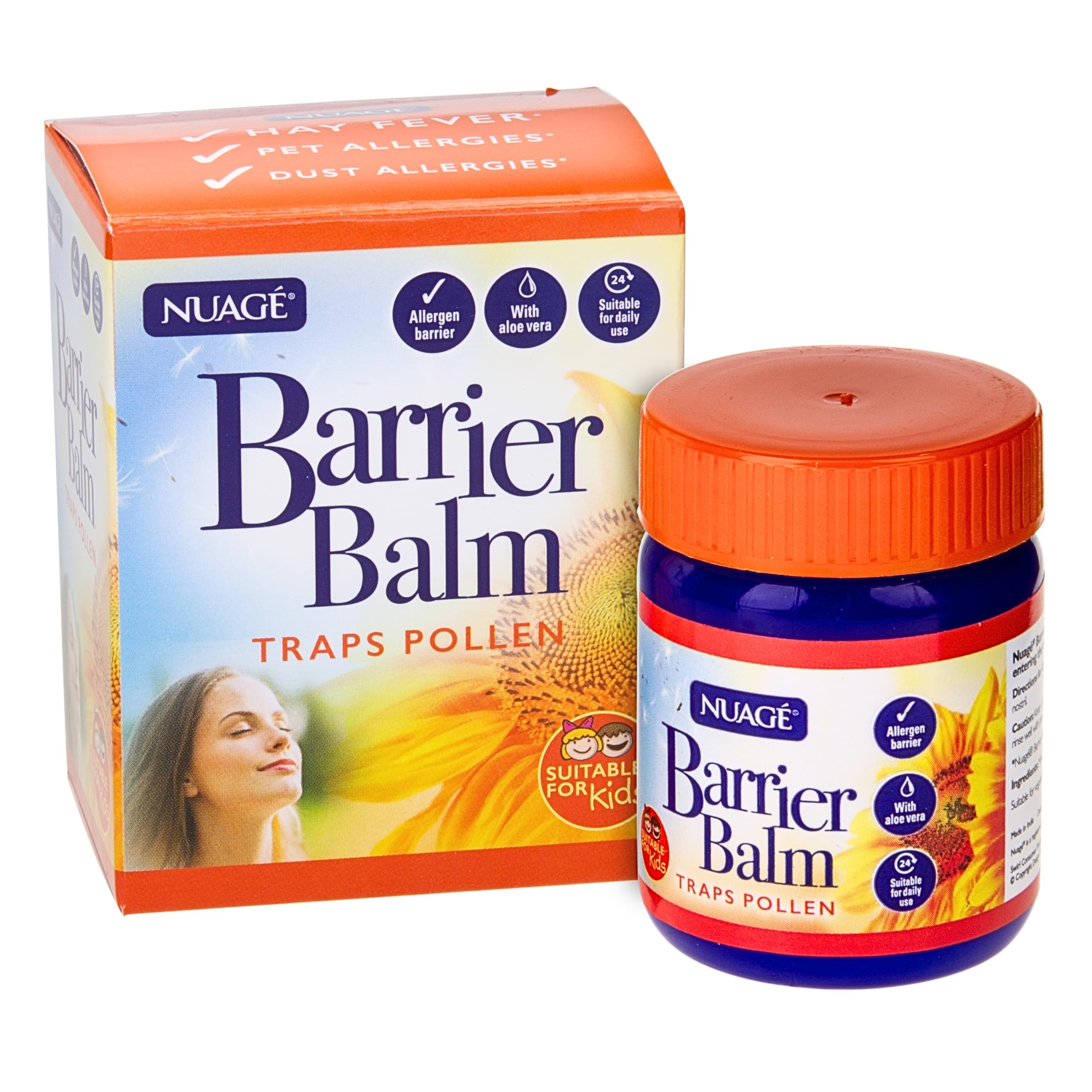 Electric callus removerNUAGE Allergy Barrier Balm Daily USE Helps Trap Pollen and DUST Entering Nose Suitable for Vegetarian & V