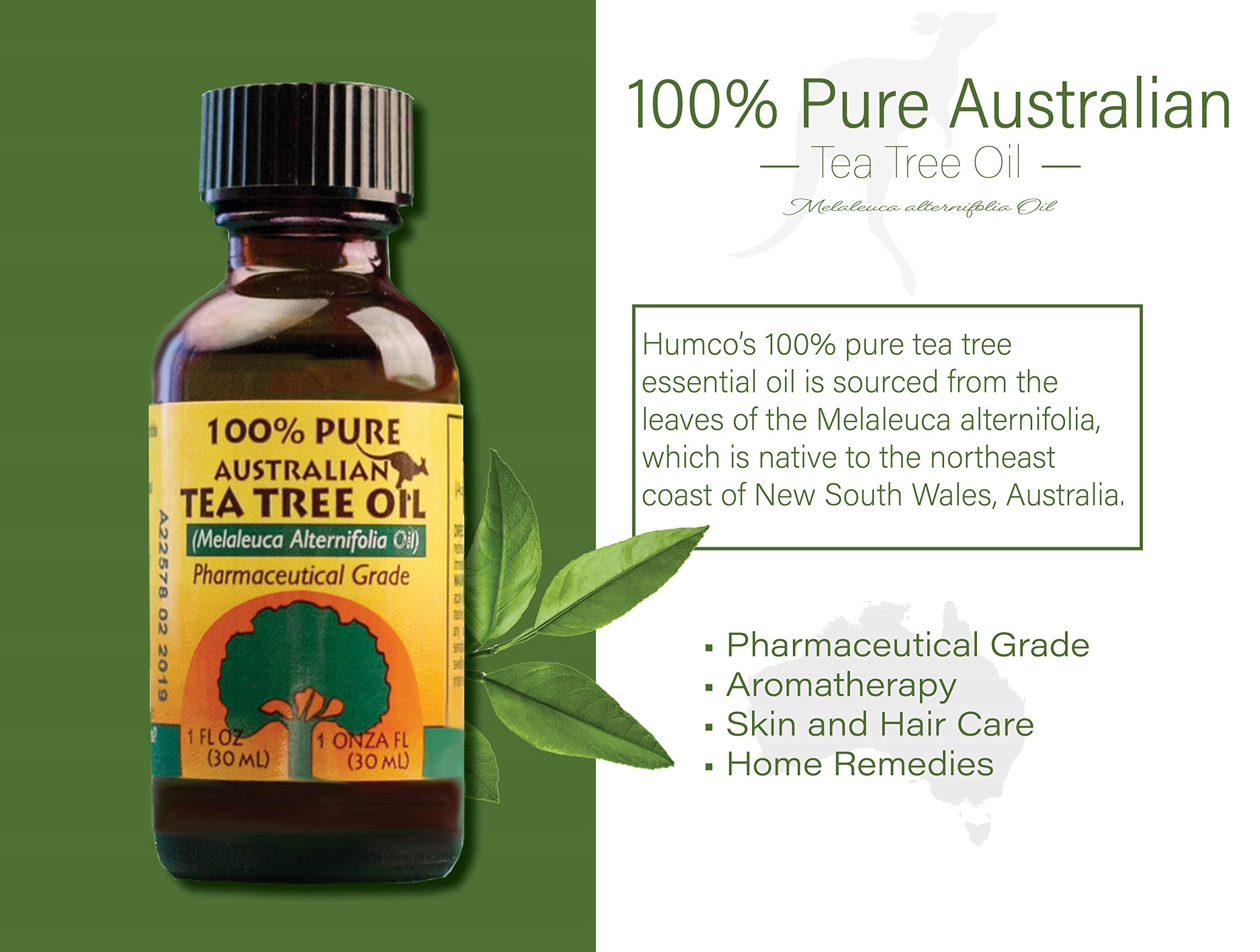 Humco 481791001 100% Pure Australian Tea Tree Oil