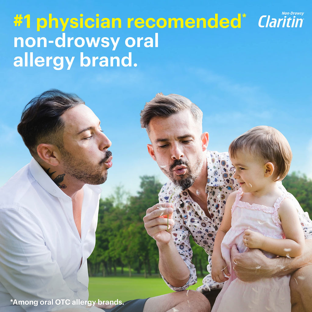 Claritin Liqui-Gels 24 Hour Allergy Relief, Non-Drowsy Allergy Medicine, Loratadine Antihistamine Capsules, 30 Count