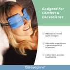 EyeGiene Mask - Self Heating Eye Mask - Warm Compress for Eyes, Multi-Use Heat Treatment for Dryness, Fatigue, Styes, Blephariti
