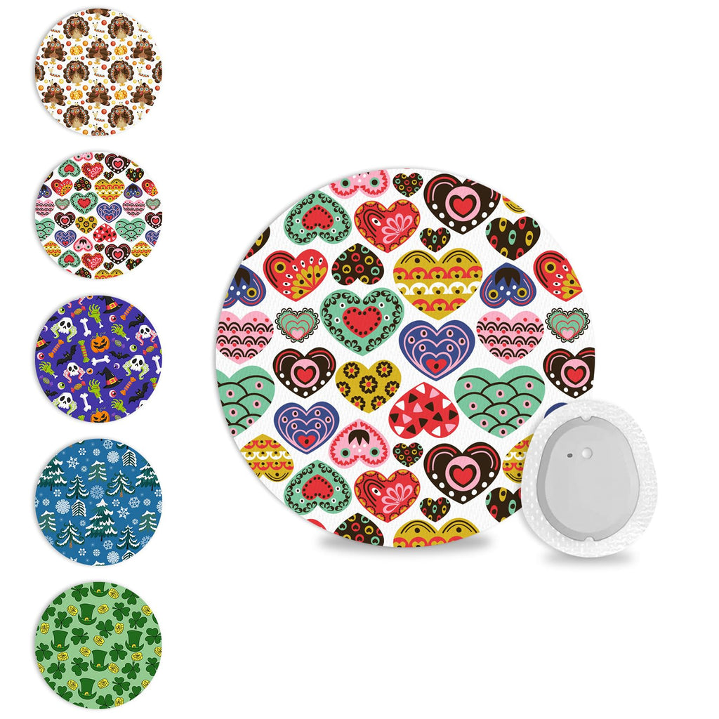 20Pcs G7 Over Patches & Stelo Overpatches Waterproof & Sweatproof, Latex-Free Hypoallergenic,15 Days Long-Stay CGM Sensor Covers