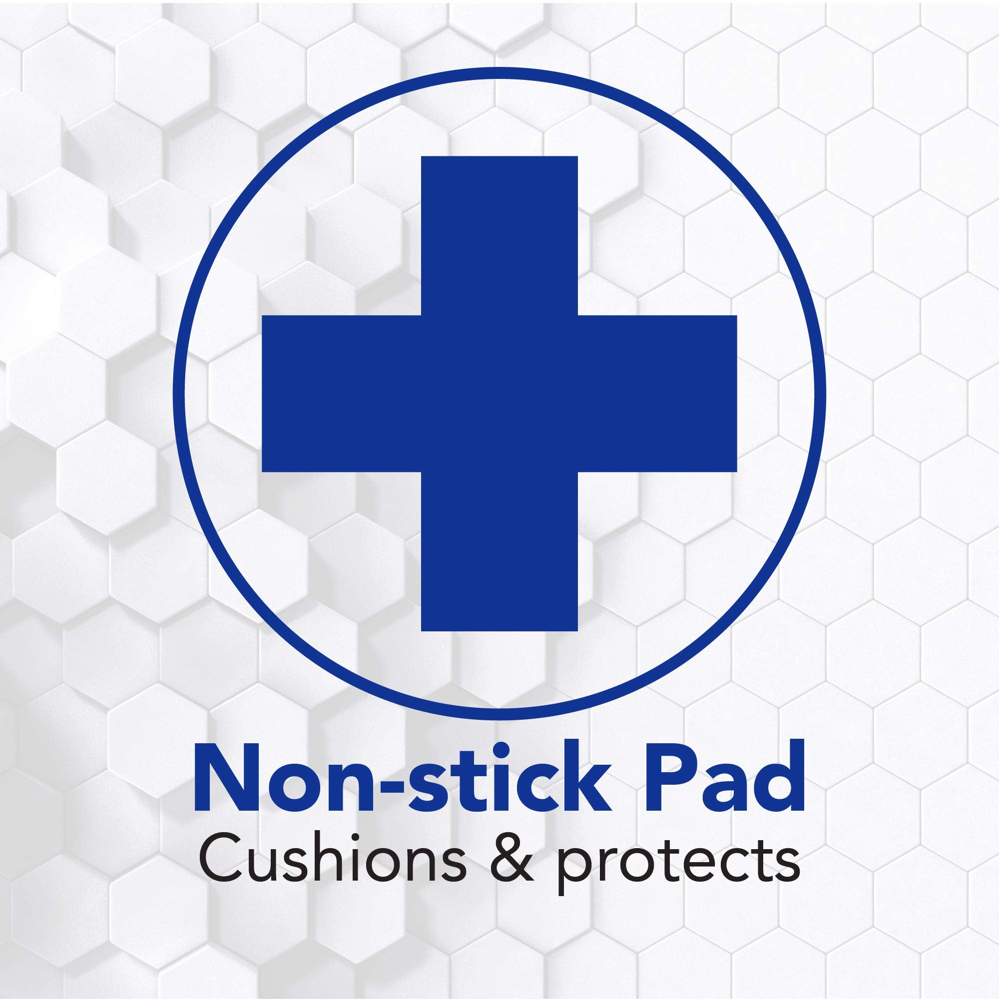 All Health Flexible Fabric Adhesive Bandages, XL 2 in x 4 in, 10 ct | Extra Large Flexible Protection for First Aid and Wound Ca