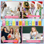 12 Pcs Thank You Mini Hand Sanitizer Bulk Scented Hand Sanitizer Travel Size 1 oz Employee Appreciation Gift for Staff Team Chri