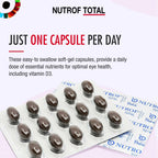 Nutrof Total Capsules - Eye Health Supplement with Lutein, Zeaxanthin, Omega 3, and Antioxidants | Essential Nutrients for Optim