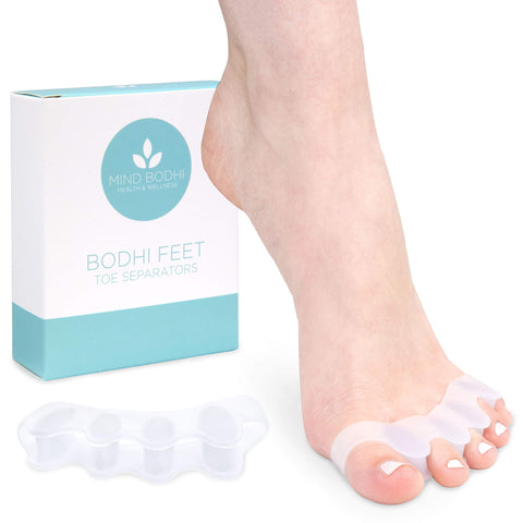 Mind Bodhi Toe Separators - Correcting Bunions and Restoring Toes to Their Original Shape - For Men and Women - Toe Spacers Buni
