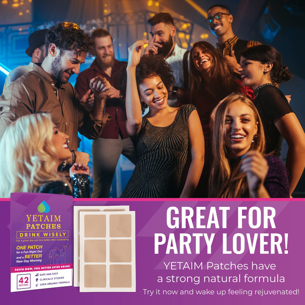 YETAIM Patches 42 Pack - Wake Up Refreshed & Enjoy Unforgettable Nights with Skin-Friendly Patches - 12 Natural Formulas for Enh