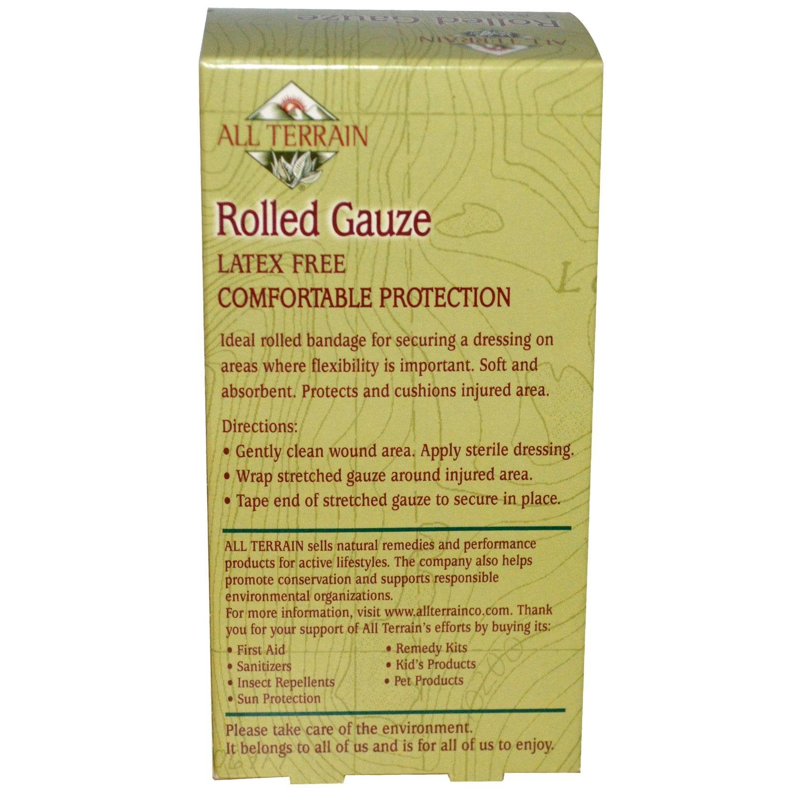 All Terrain Rolled Gauze 3 X 2.5, 2.5 YD