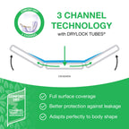 Veeda Natural Adult Incontinence Underwear for Men - Disposable Underwear for Bladder Leakage Protection - Adult Diapers for Men