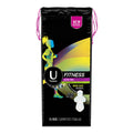 U by Kotex Unscented Heavy Absorbency Fitness Ultra Thin Pads with Wings, 26 Count