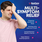 GenCare - Allergy Relief Medicine | Antihistamine Diphenhydramine 25mg (600 Tablets Per Bottle) Value Pack | Relieve for Itchy E