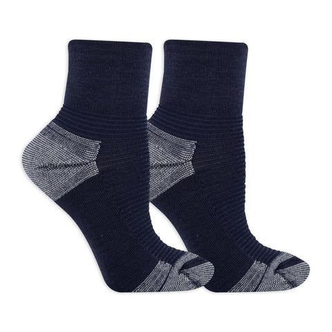 Dr. Scholl's Womens Advanced Relief Blisterguard - 2 & 3 Pair Packs Non-binding Cushioned Comfort And Moisture Management Sock, 
