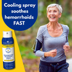 Doctor Butlers Hemorrhoid Spray - Hemorrhoid Treatment and Medicated Cleansing Solution with Witch Hazel and Aloe Vera to Help