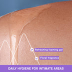 URIAGE Gyn-Phy Refreshing Gel Intimate Hygiene Wash | Daily Hygiene for External Intimate Areas, Foaming Gel, Paraben-Free, Test
