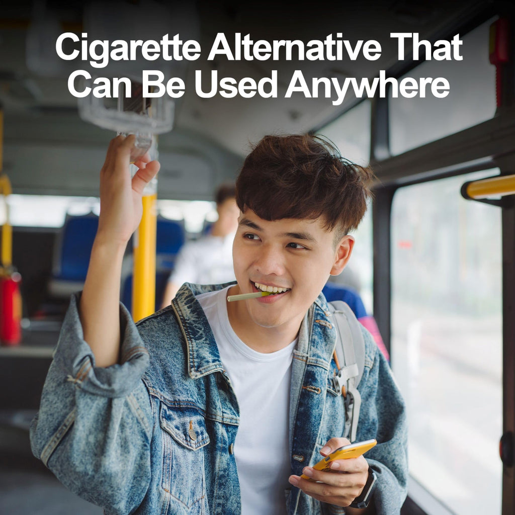Natural Nicotine-Free & Tobacco-Free Smoking Alternative (6-Piece) - Non-Electric Craving Relief, Quit Smoking Aid with Cigtrus