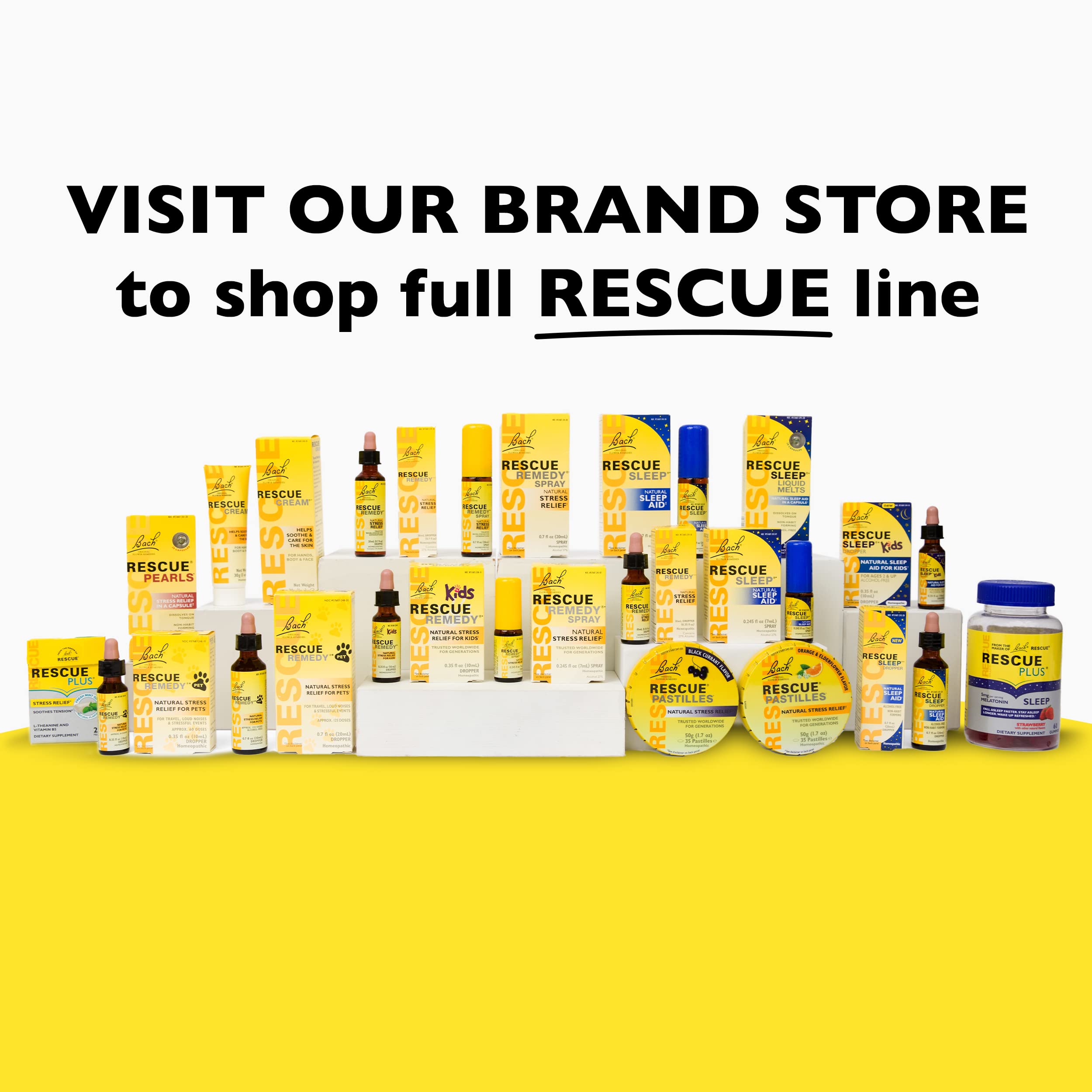 Bach RESCUE Pastilles Variety Pack Natural Stress Relief Lozenges, Homeopathic Flower Essence, Vegetarian, Gluten and Sugar-Free