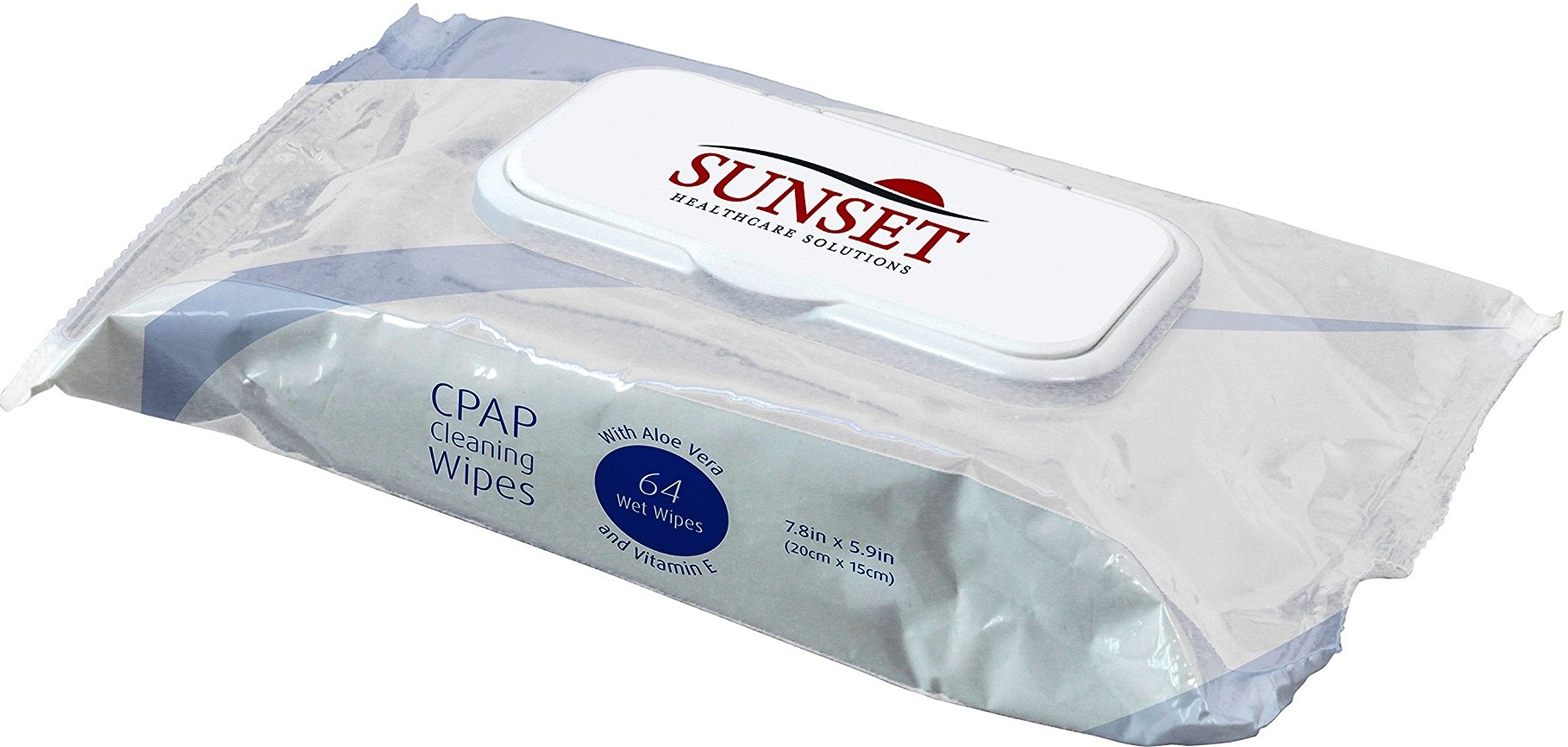 Sunset Healthcare CPAP Mask Cleaning Wipes in Soft Pack